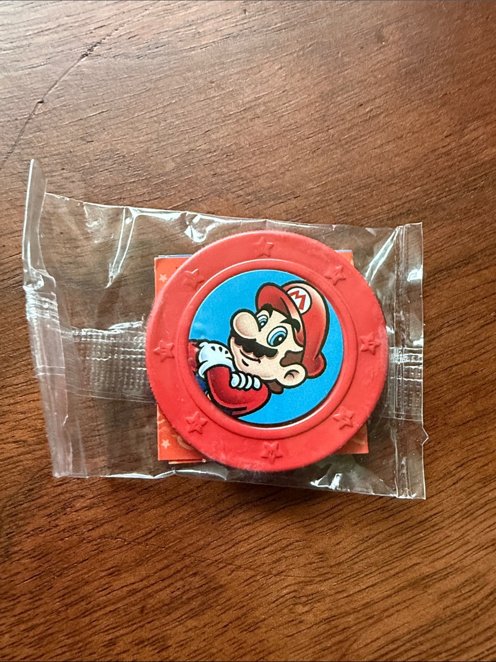 Super Mario Wonder Ball EXTREMELY RARE Red Mario Coin
